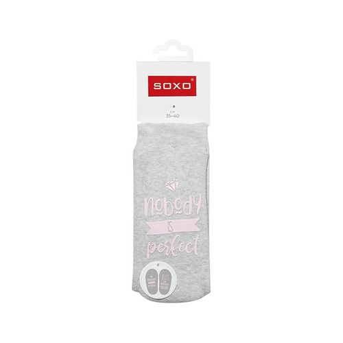 Жіночі шкарпетки SOXO "Ніхто не ідеальний, але я дуже близько".