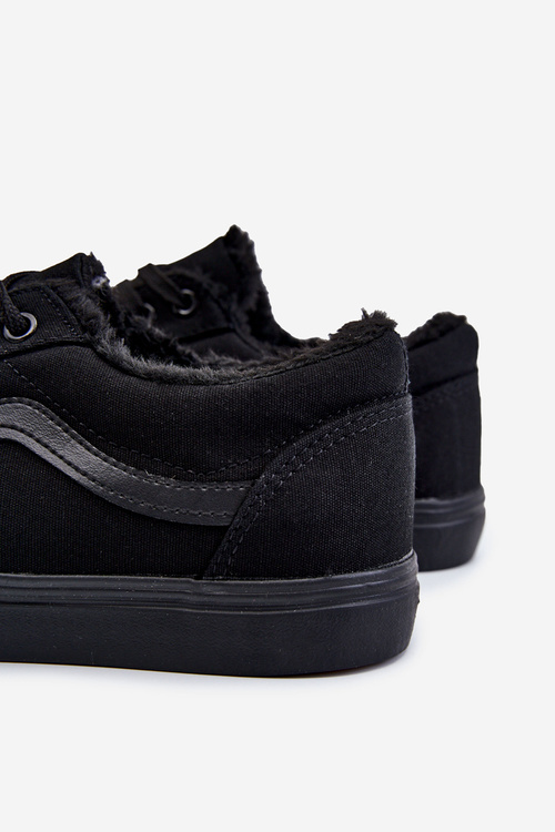 Чоловічі текстильні утеплені кросівки Black Harry