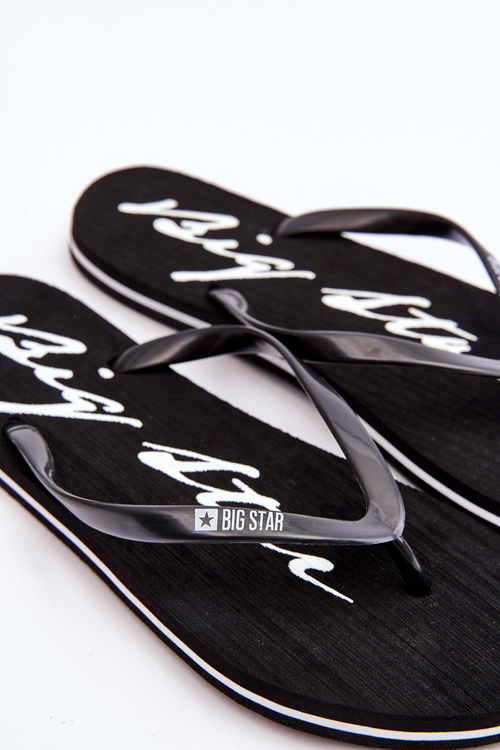 Жіночі легкі шльопанці Big Star LL274761 Чорні