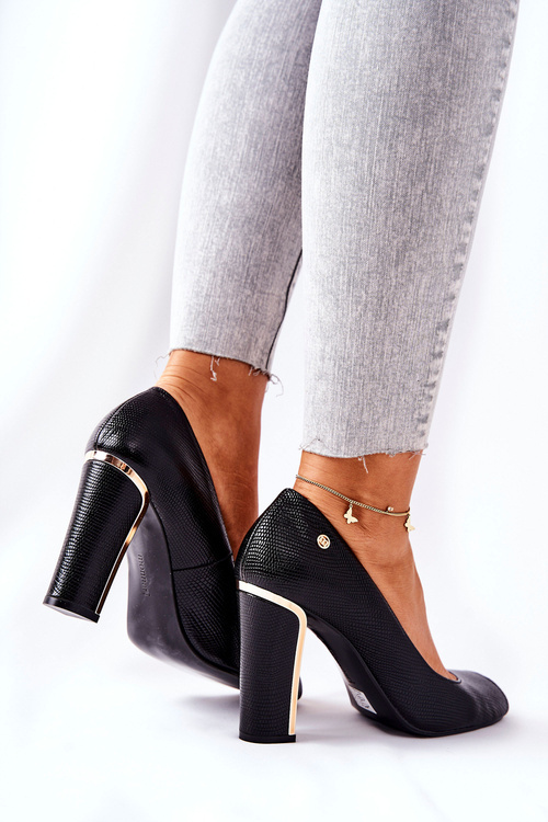 Туфлі на шпильці Monnari 0780-020 Чорні