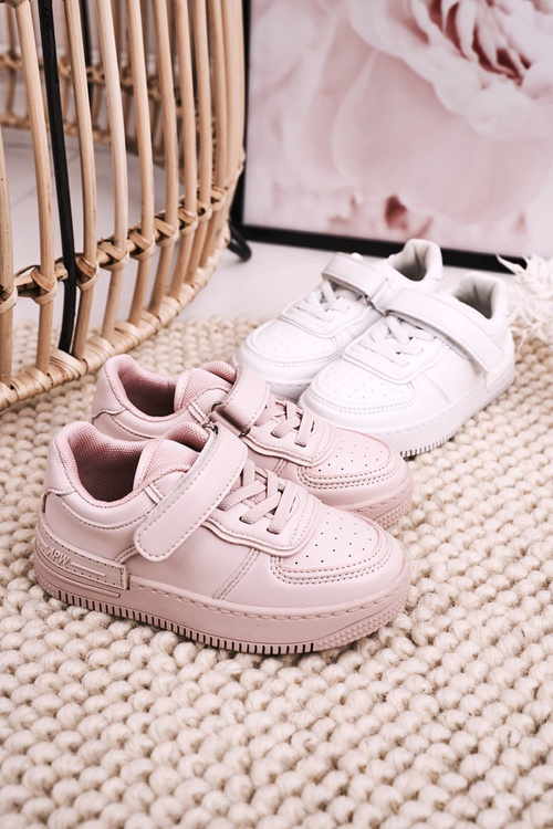 Дитяче спортивне взуття на липучці White Airy