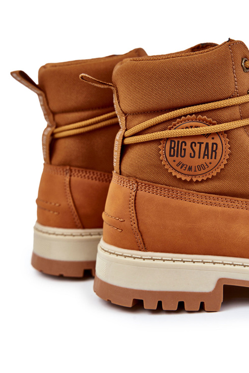 Чоловічі черевики Memory Foam Big Star KK174203 Camel