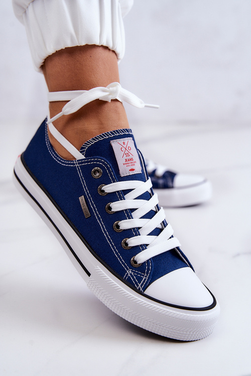 Жіночі класичні кросівки Cross Jeans JJ2R4012C Темно-сині