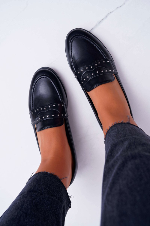 Жіночі лофери Mokassins Lords Black Tenes