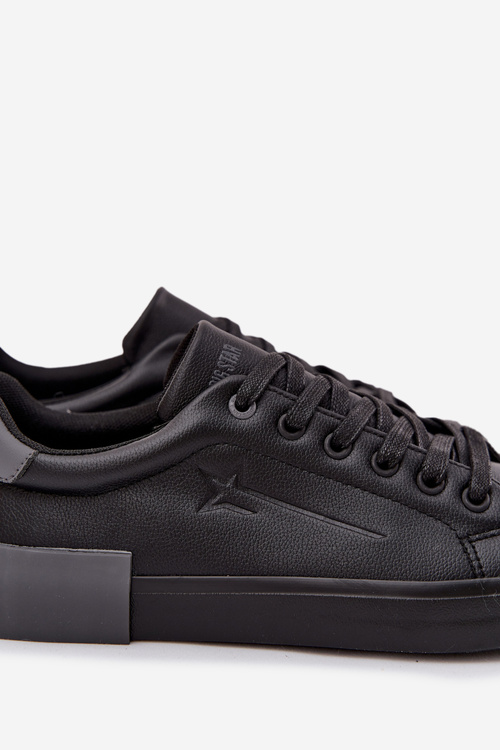 Чоловічі Еко Шкіряні Кросівки Big Star OO174019 Чорні