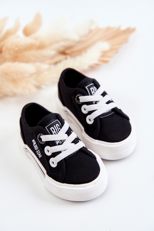 Дитячі низькі кросівки Big Star JJ374164 Чорні