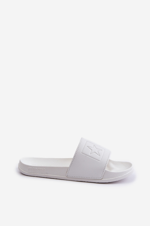 Поролонові жіночі тапочки Big Star OO274042 Білі