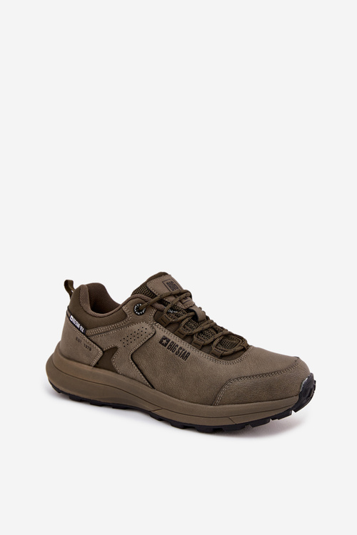 Чоловіче Спортивне Взуття Для Туризму Big Star OO174367 HI-POLY SYSTEM Khaki