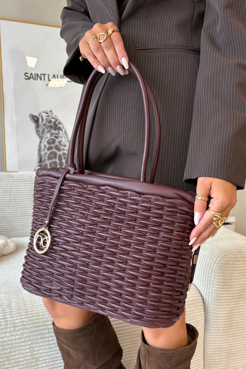 Сумка типу shopper NOBO BAG5940-005 бордова