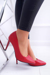 Туфлі Sergio Leone Matte Stiletto Red Feliciana