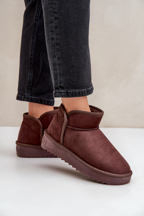 Снігові Черевики На Платформі Жіночі D.Franklin DFSH370010 Шоколадні