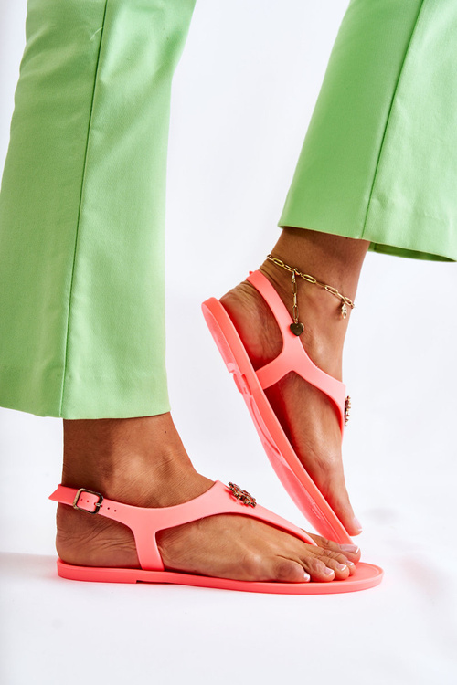 Жіночі босоніжки Neon Orange Sonner