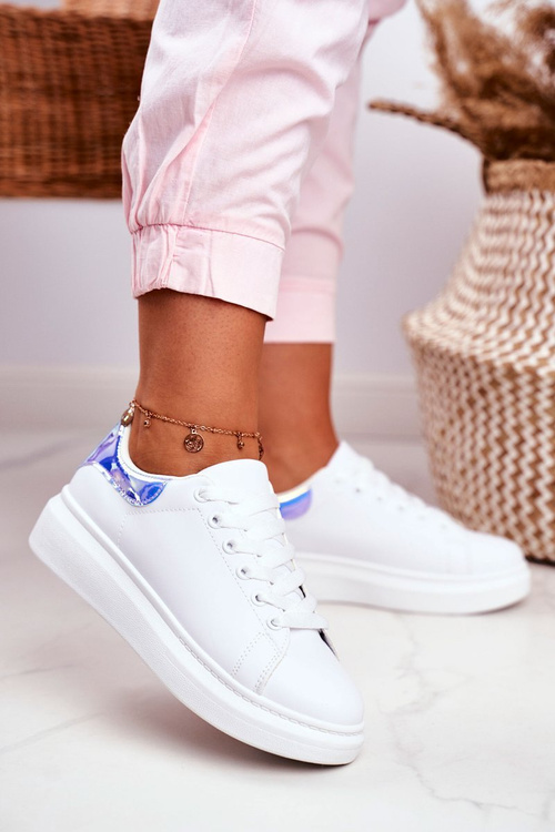 Жіноче спортивне взуття Lu Boo White Metallic Blue Matilda