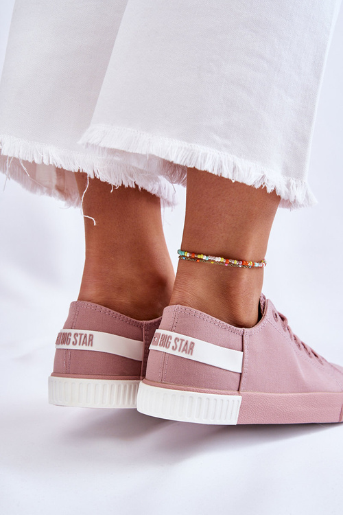 Жіночі низькі кросівки Big Star LL274040 Рожеві
