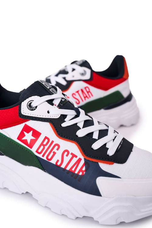 Чоловіче спортивне взуття Memory Foam Big Star HH174208 White-Navy