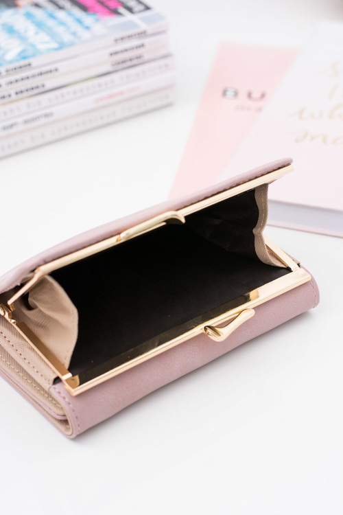 Маленький жіночий великий гаманець Powder Pink