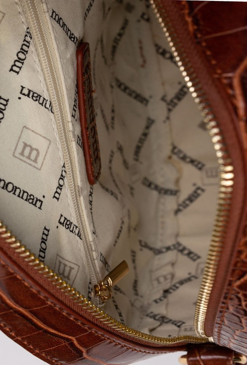 Жіноча нагрудна сумочка Monnari Brown BAG9350-017