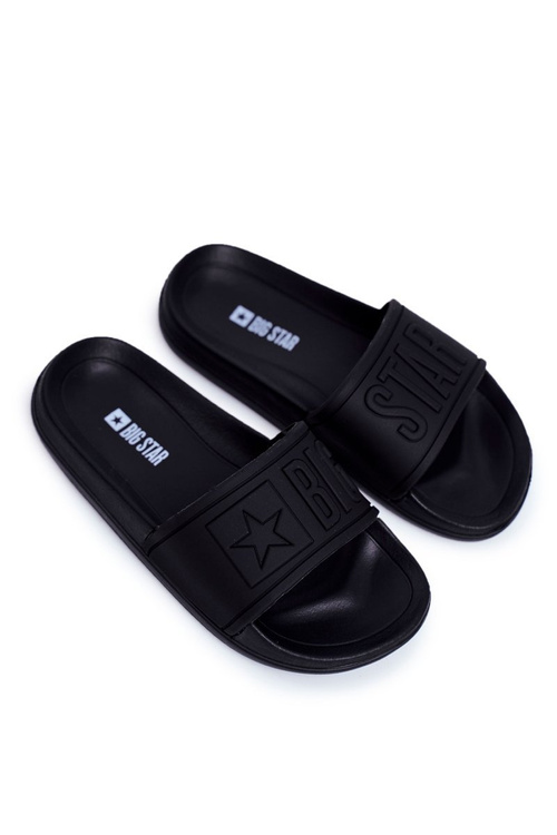 Дитячі шльопанці Big Star чорні DD374157