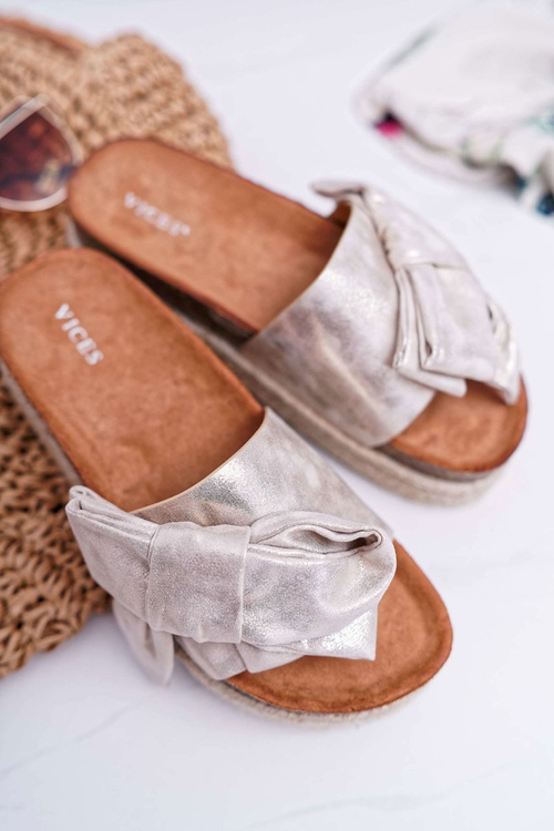 Жіночі шльопанці Vices Gold 6275