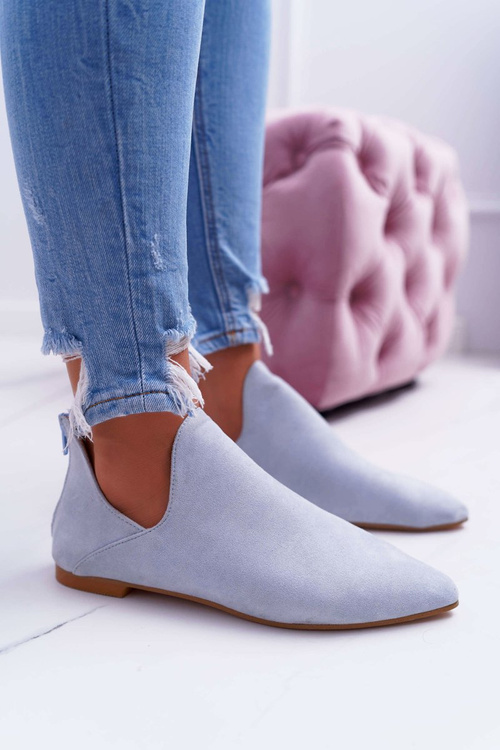 Жіночі чоботи з вирізом Lu Boo Chelsea Blue