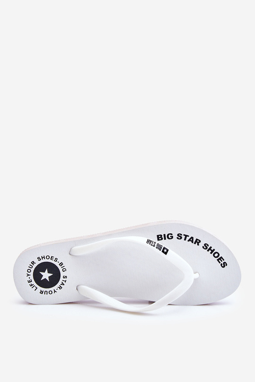 Зручні шльопанці Big Star LL274795 Білі