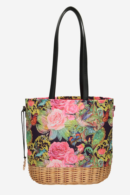 Плетена сумка-кошик NOBO XM0040 Бежевий