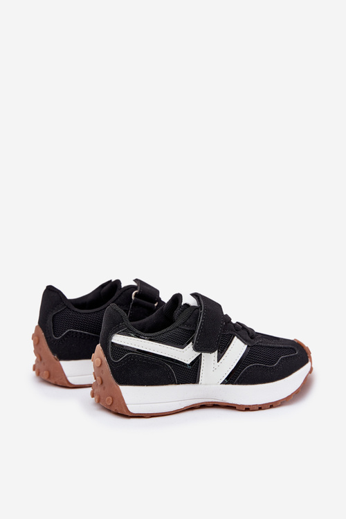 Дитячі Кросівки На Велкро Чорні Tezzu