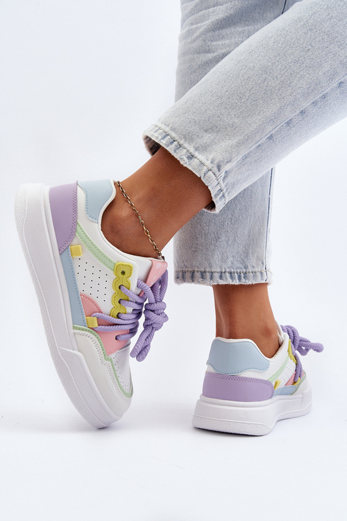 Жіночі кросівки з еко шкіри Multicolor Avanalis