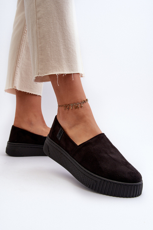 Жіночі кросівки на платформі NN276010 Memory Foam System Black