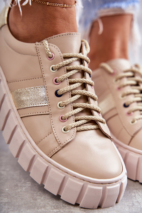 Жіночі спортивні шкіряні туфлі на зв'язці біло-блакитні Ariva