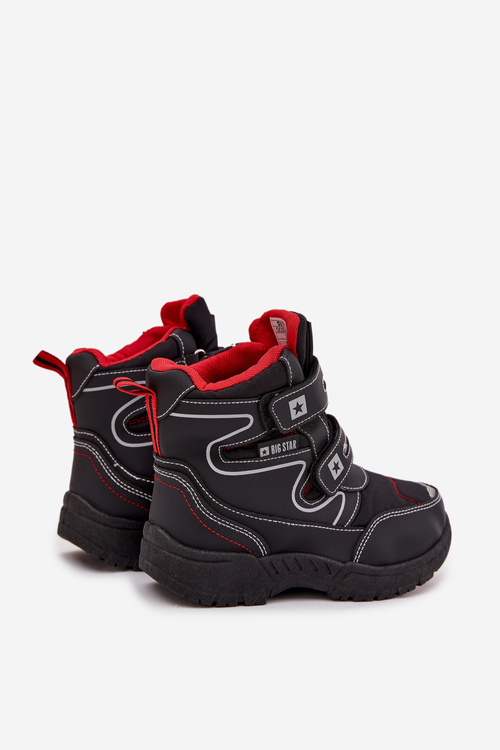 Дитячі Снігові Черевики Traper Big Star OO374049 Чорні