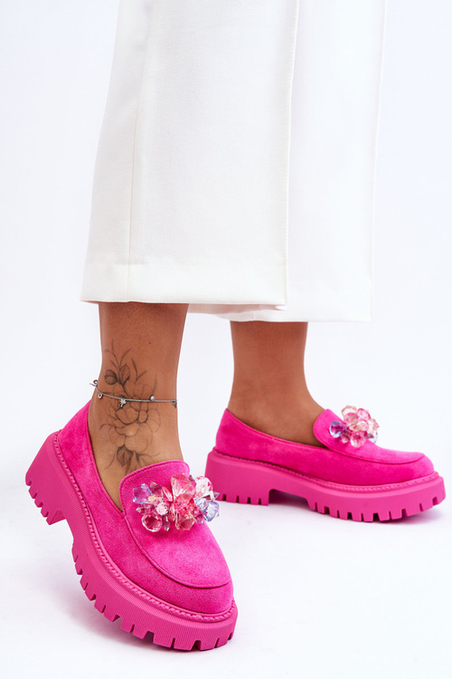 Жіночі лофери Crystal Pink Avril