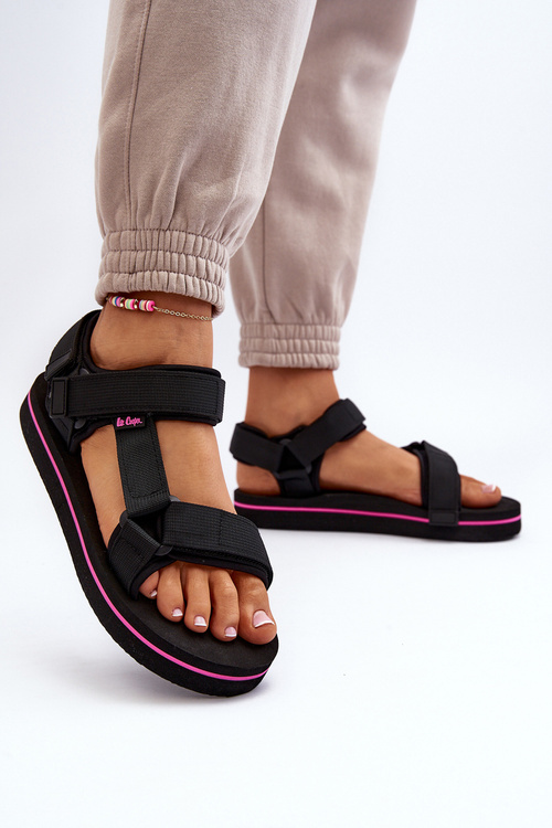 Жіночі босоніжки на платформі Lee Cooper LCW-24-05-2751L чорні