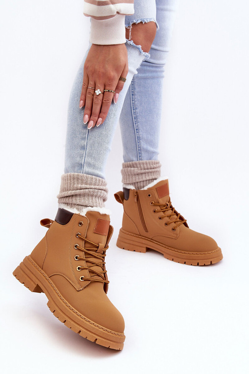 Жіночі черевики Trapper на флісовій підкладці Camel Fenan