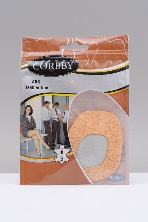 Шкіряні підп'ятники CORBBY ABS протиковзкі