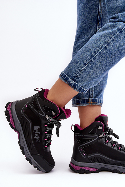 Жіночі трекінгові черевики Trappers Lee Cooper LCJ-23-01-2020L чорні