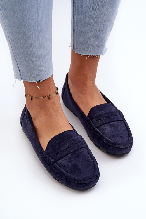 Жіночі еко-замшеві мокасини Big Star NN274931 Memory Foam System Tavy