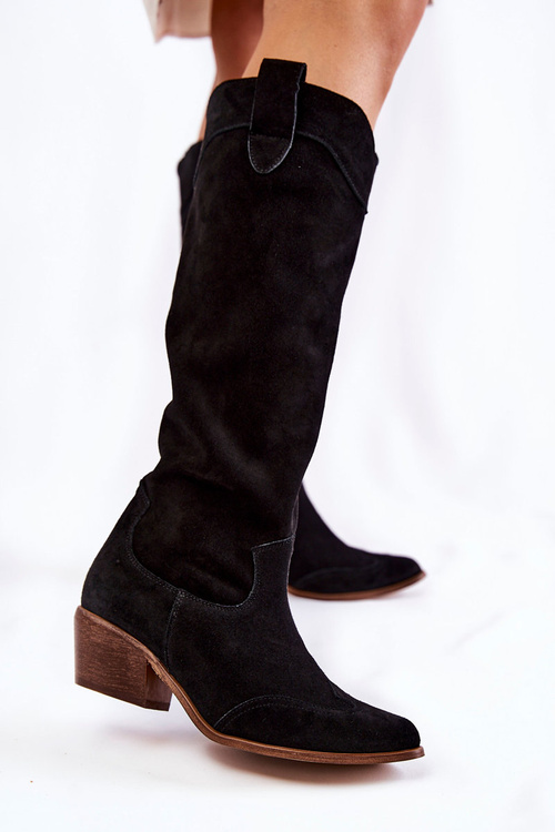 Жіночі черевики на підборах Lewski Shoes 3235 Чорні