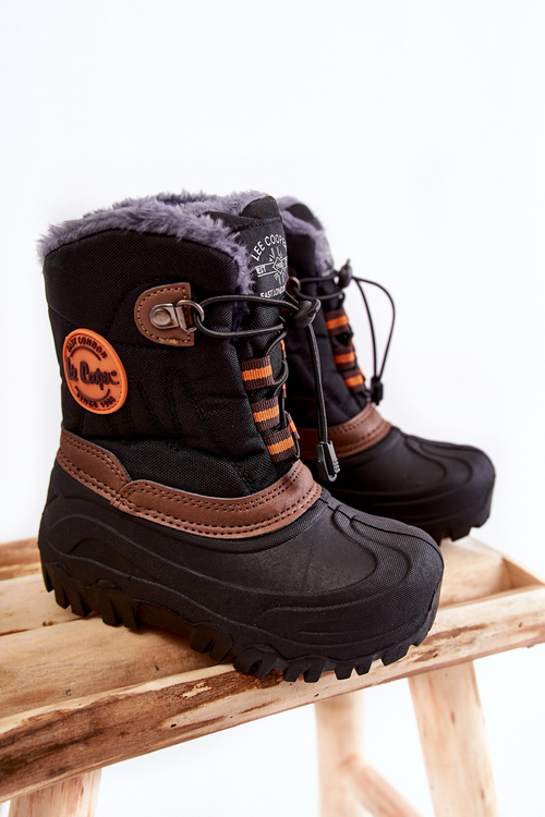 Дитячі зимові черевики Lee Cooper LCJ-21-44-0524 Чорні 
