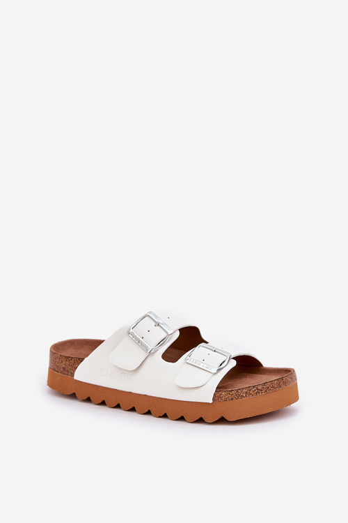 Класичні жіночі тапочки Big Star LL274480 білі