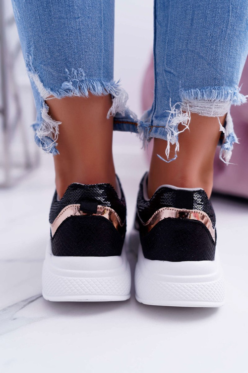 Жіноче спортивне взуття чорного кольору Rendy