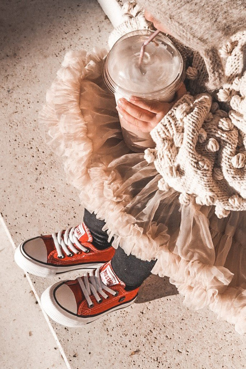 Дитячі класичні низькі кросівки BIG STAR HH374196 Червоні