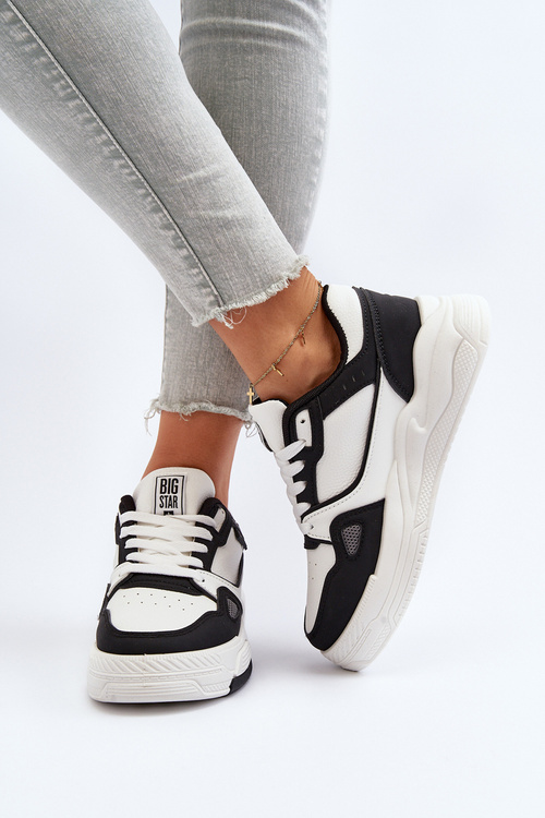 Жіночі кросівки Big Star NN274669 біло-чорні