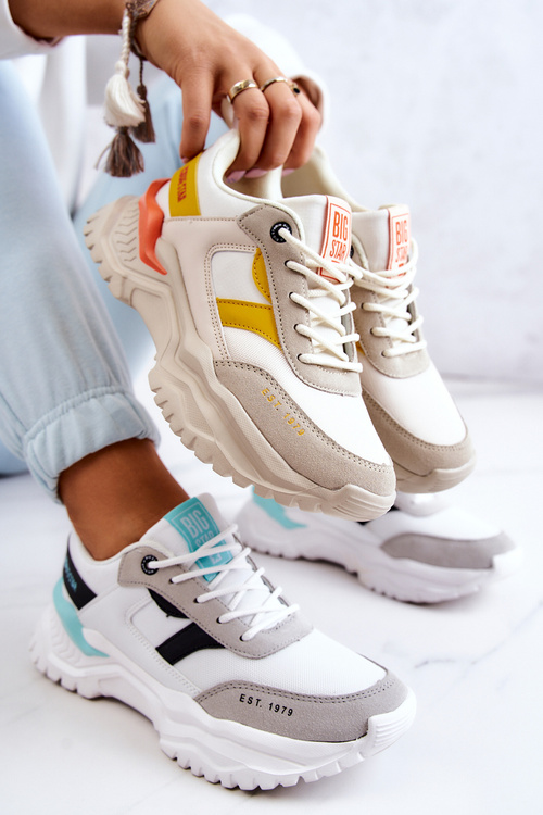 Жіноче спортивне взуття Big Star JJ274A411 біло-чорне