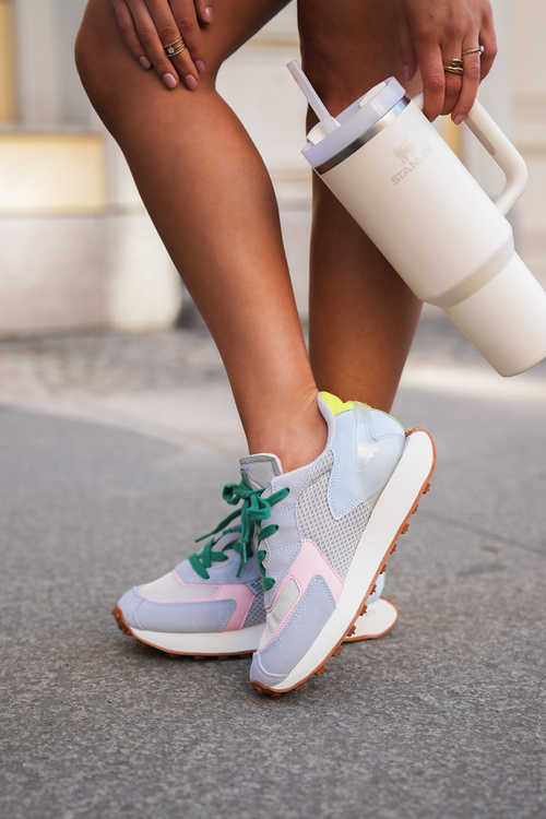 Жіночі Кросівки На Платформі Memory Foam System Big Star NN274682 Сині