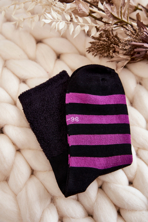 Класичні жіночі шкарпетки в смужку, 5 шт