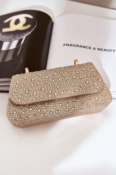 Прикрашена Вечірня Сумка Золота Каріті