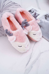 Жіночі тапочки з хутром оленя Рожевий олень