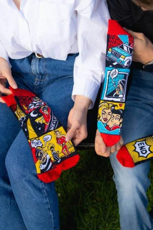 Шкарпетки COMICS 2 пари Rainbow Socks