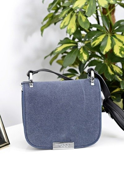 Жіноча сумочка Темно-синя сумка Letterman через плече
